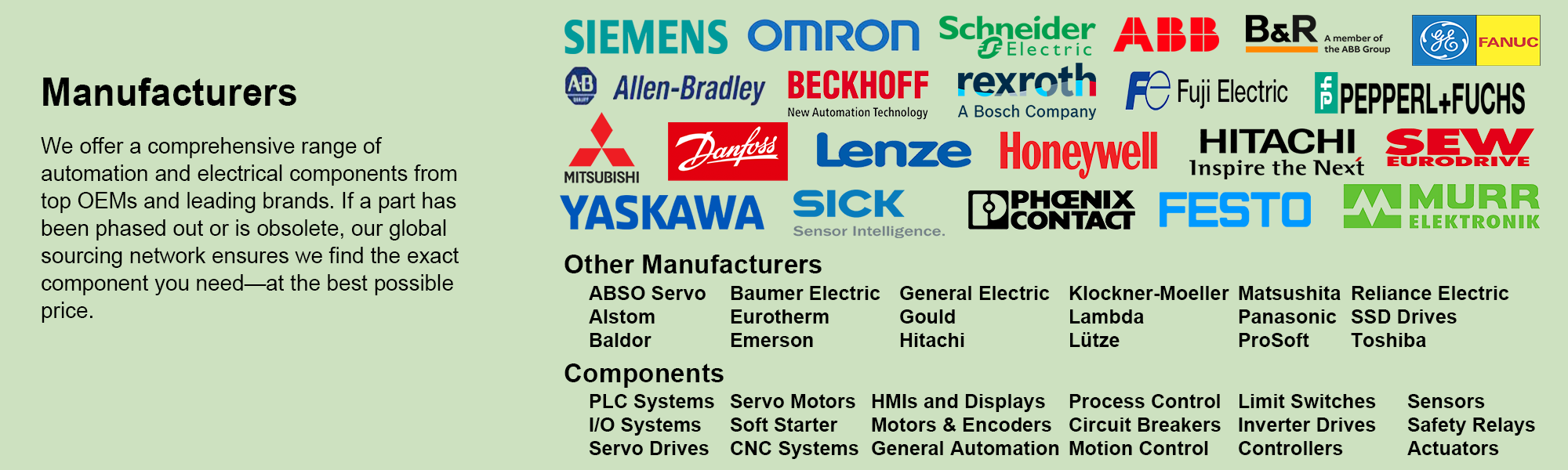 Global Components Hub - Automation & Electrical Components Supplier